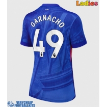 Chelsea Alejandro Garnacho #49 Replica Home Shirt Ladies 2025-26 Short Sleeve